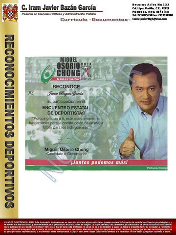 reconocimiento gubernamental