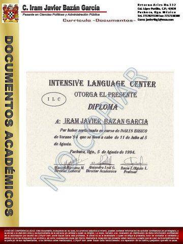Ingles tecnico con enfasis en Policy English